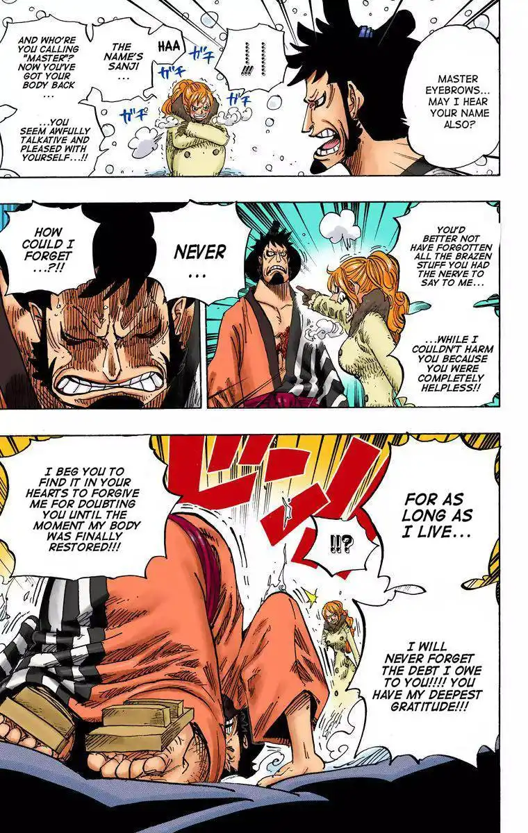 One Piece - Digital Colored Comics Chapter 672 17